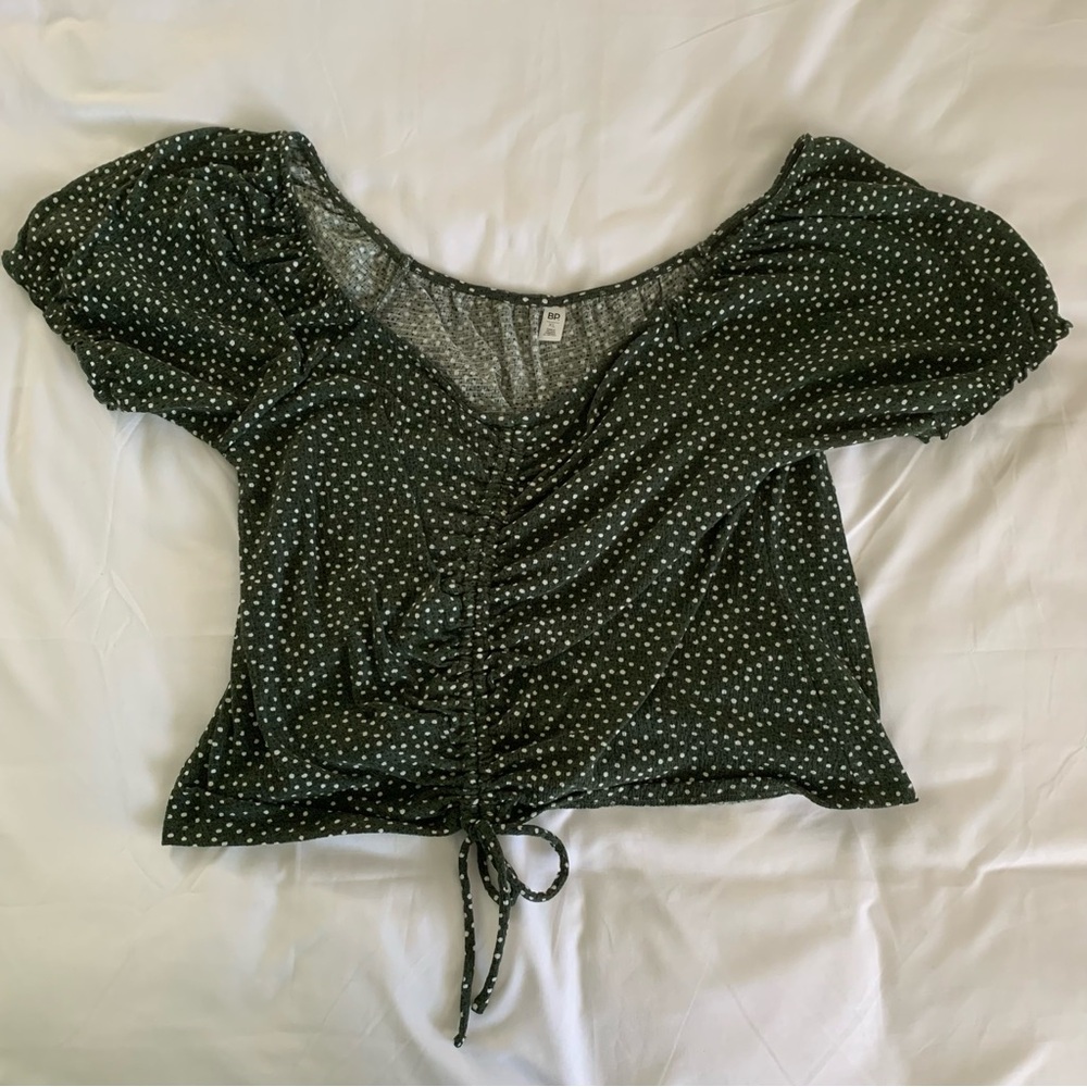 BP Puff Sleeve Crop Top